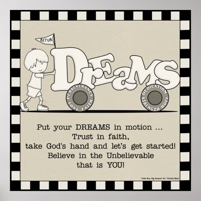 Dreams in Motion Poster (Front)