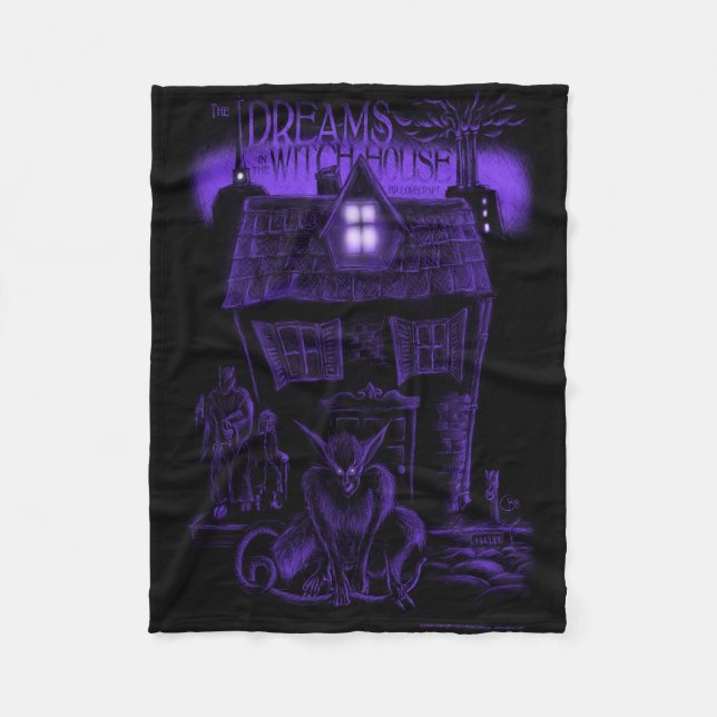 Dreams in The Witch House - H.P. Lovecraft blanket (Front)