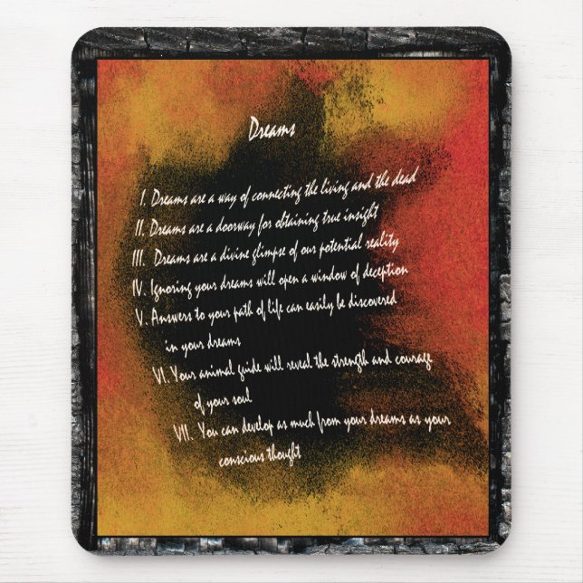 Dreams Mouse Pad (Front)