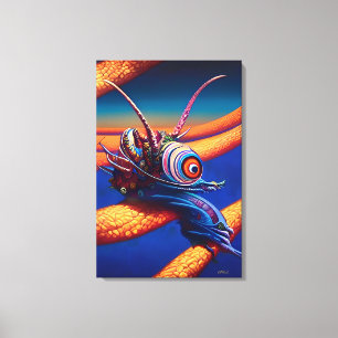 Dreams of a Bohemian Slug Canvas Print