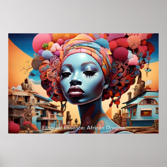 Dreams of Heritage: A Vibrant Future Poster (Front)