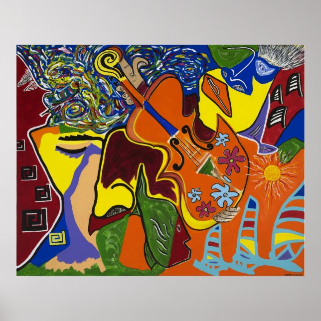 "Dreams of Jamaica" Poster (Front)