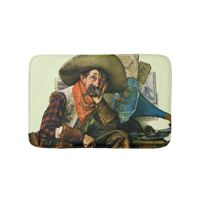 Dreams of Long Ago Bath Mat (Front)