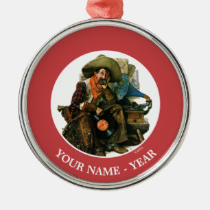 Dreams of Long Ago Metal Ornament