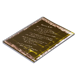 Dreams of Sin Poster Notebook