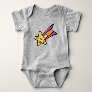 Dreams of Space Shooting Star Baby Bodysuit