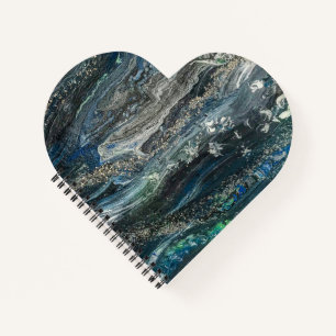 Dreams of the Ocean'20 abstract painting  Notebook