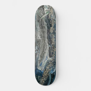 Dreams of the Ocean'20 abstract painting Skateboard