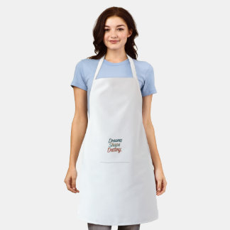 Dreams shape destiny  apron