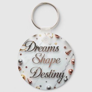 Dreams Shape Destiny  Key Ring