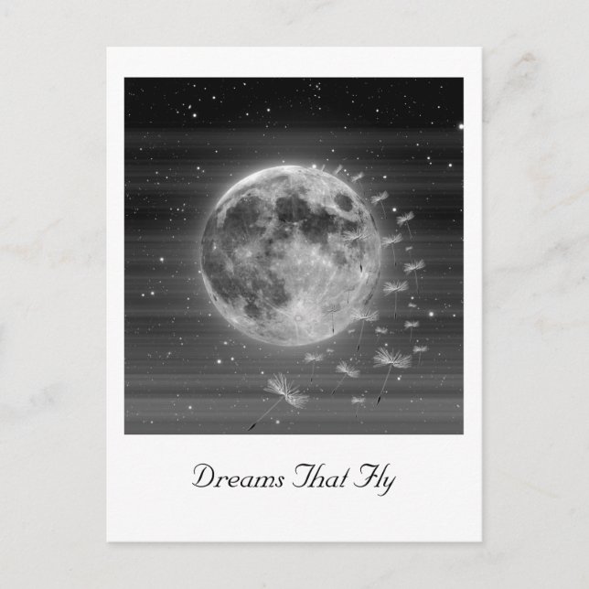 Dreams That Fly Customisable Postcard (Front)