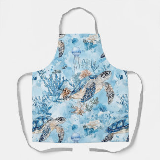 Dreams under the sea apron