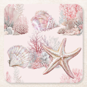 Dreams under the sea Paper Napkin Square Paper Coaster
