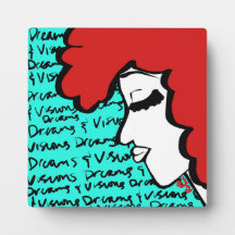 Dreams & Visions Plaque with Easel