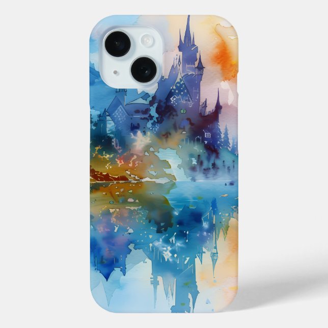 Dreamscape Castle Reflections Phone Case (Back)