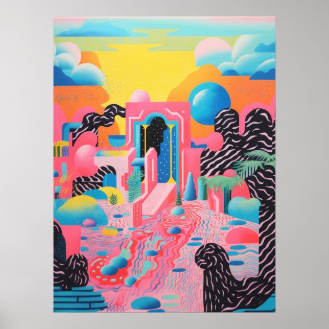 Dreamscape Harmony Poster (Front)