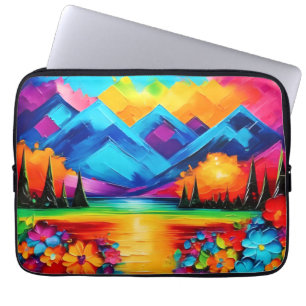 Dreamscape Horizon Painting Laptop Sleeve
