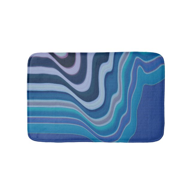 Dreamscape in Gold Bath Mat (Front)