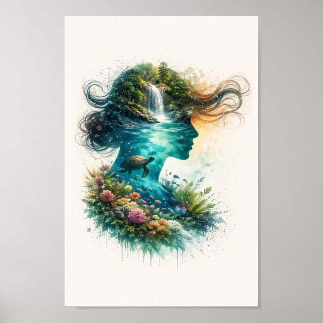 Dreamscape Silhouette Series Poster (Front)