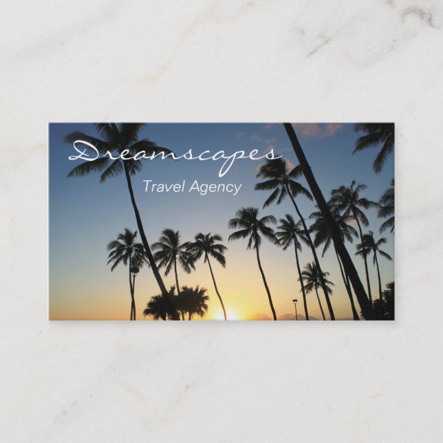 dreamscapes business card (Front)