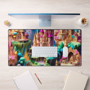 "Dreamscapes of Wonder" Desk Mat