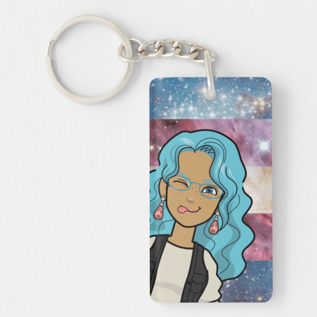 DreamsIntoRealityComics Ashlyn Tempest Cover Art Key Ring (Front)