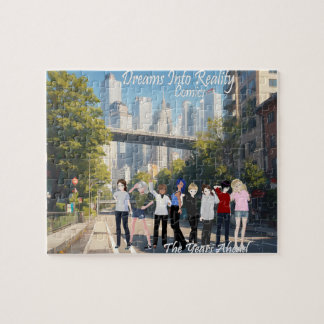 DreamsIntoRealityComics The Years Ahead Cover Art Jigsaw Puzzle
