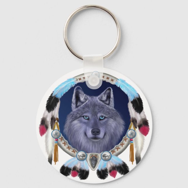 DREAMWOLF KEY RING (Front)