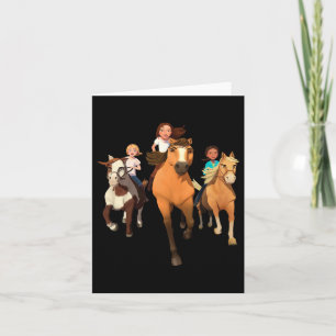 Dreamworks Spirit Riding Free - Horseback Riding Card