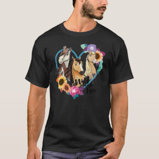 Dreamworks Spirit Riding Free Wild And Free T-Shirt