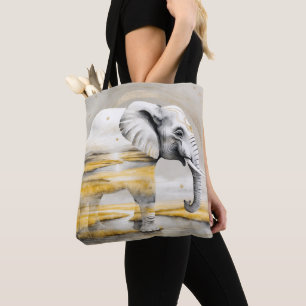Dreamwoven Guardian Elephant Tote Bag