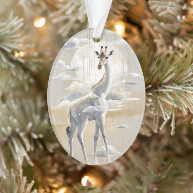Dreamwoven Guardian Giraffe Ornament (Tree)