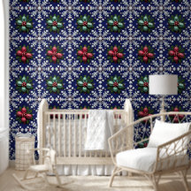 Dreamy 3D Seamless Holiday Pattern High-Resolution