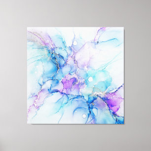 Dreamy Alcohol Ink Canvas Art