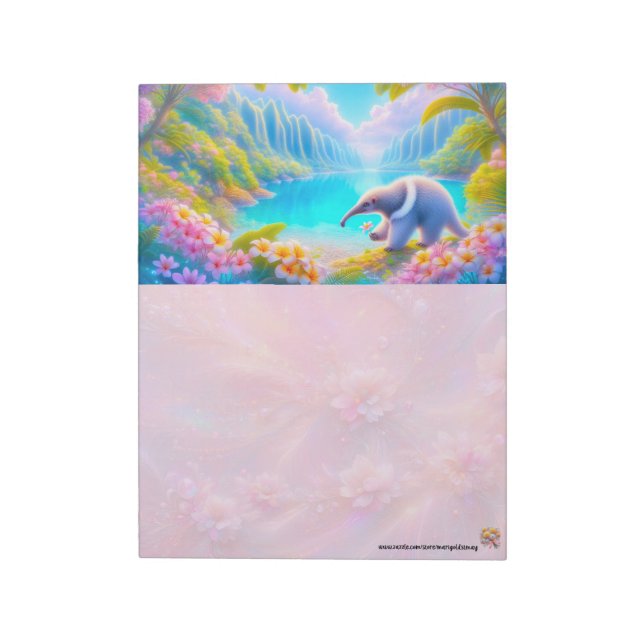 Dreamy Anteater Notepad (Rotated)