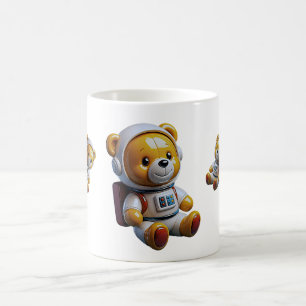 Dreamy Astronaut Teddy Coffee Mug
