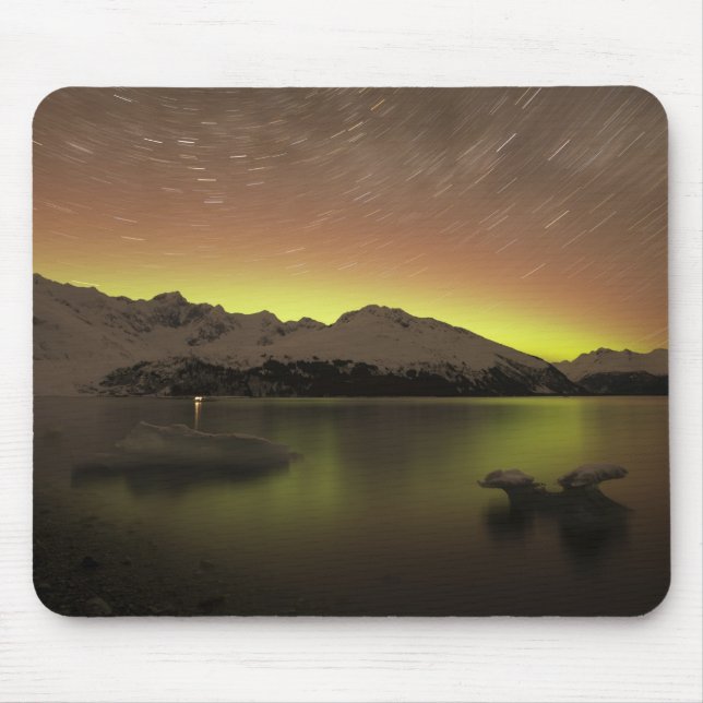 Dreamy Aurora Mouse Pad (Front)