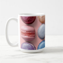 Dreamy Bites: Macarons Coffee Mug