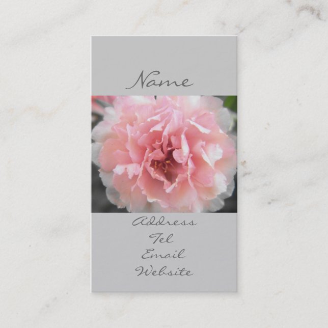 Dreamy Blooms Business Card (Front)