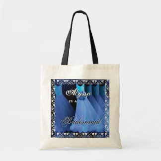 Dreamy Blue Bridesmaid Dresses Tote Bag