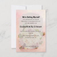Dreamy Blush Pink Rose and Tulle Romantic Wedding