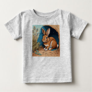 Dreamy Bunny Baby T-Shirt