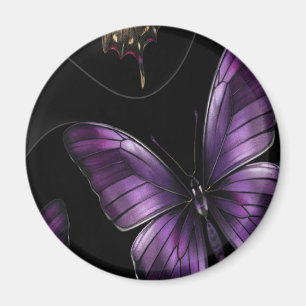 Dreamy Butterfly Pattern Magnet