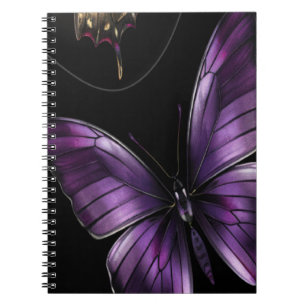 Dreamy Butterfly Pattern Notebook