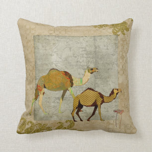 Dreamy Camels Boho Mojo Pillow