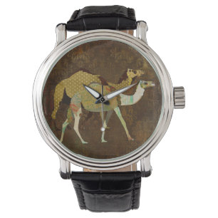 Dreamy Camels Damask Watch