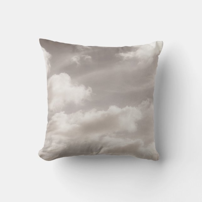 Dreamy Caribbean Clouds 11 Cushion (Front)