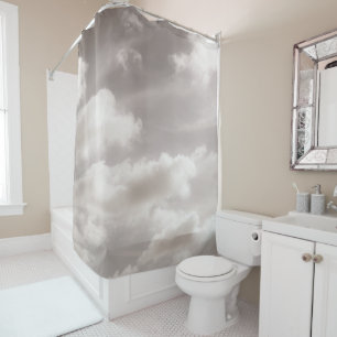 Dreamy Caribbean Clouds 11 Shower Curtain