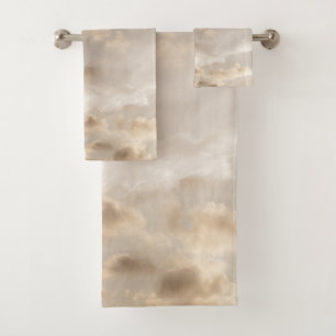 Dreamy Caribbean Clouds 5 Bath Towel Set