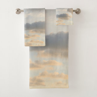 Dreamy Caribbean Clouds 9 Bath Towel Set
